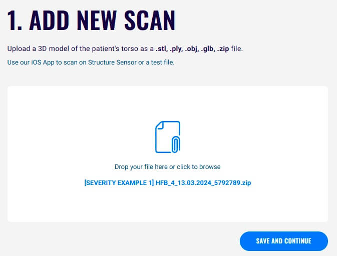 Add New Scan